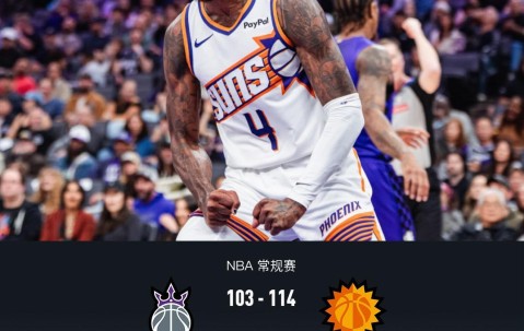 九游游戏-太阳114-103轻取国王，杰伦-格林20分，布克复出17+6
